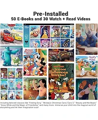 Contixo K80A 8" Kids Learning Tablets, Disney eBook Pre-Installed, Android 13, 32GB, Kid-Proof Case & Stylus