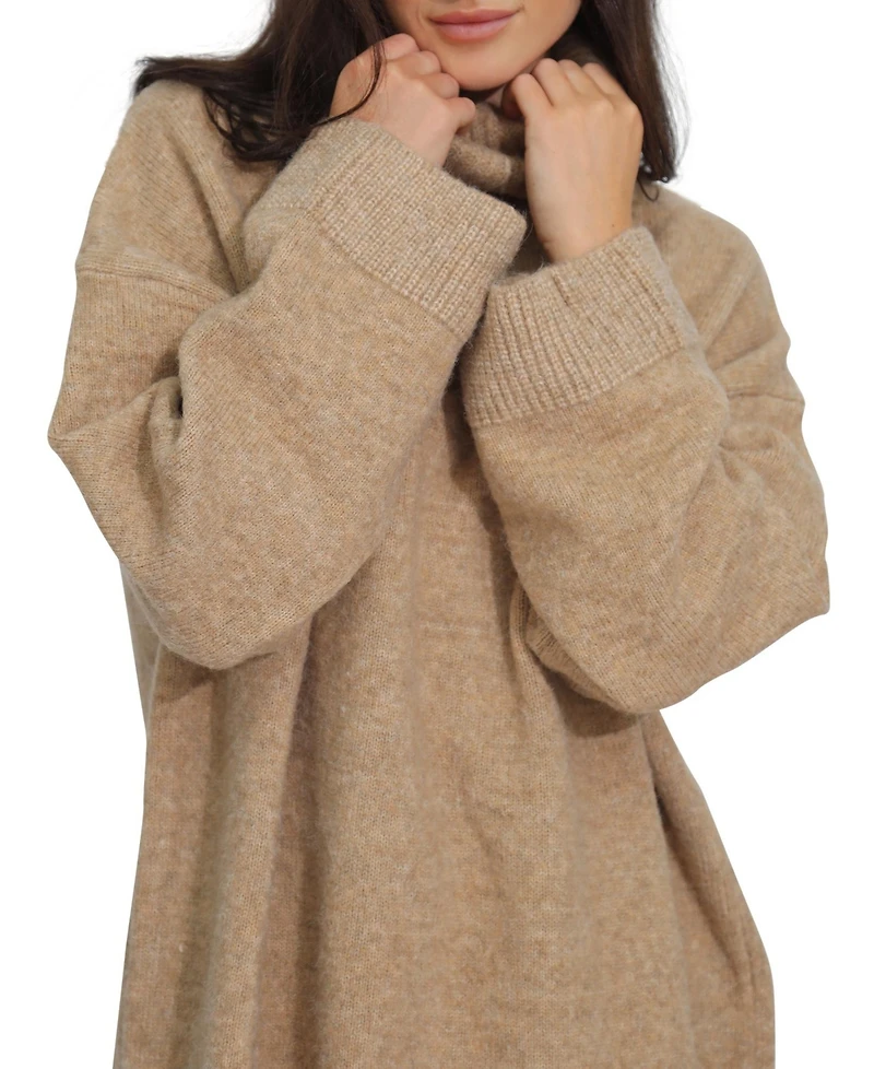 Belle & Bloom Women's Cuddle Me Oversized Tunic Sweater