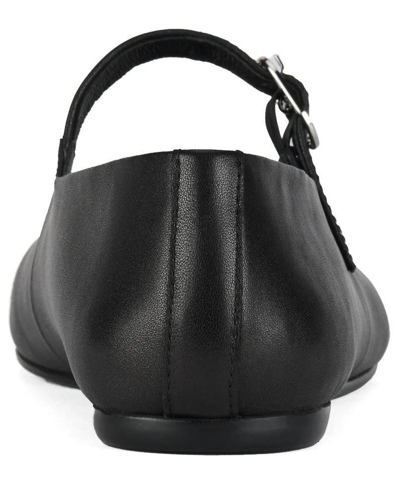 Jeffrey Campbell Women's Preakness Round Toe Mary-Jane Flats