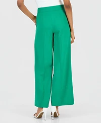 Tahari Asl Women's High Rise Wide-Leg Pants