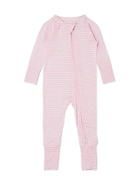 Motette Baby Girls Ballet Stripe Bamboo Sleeper