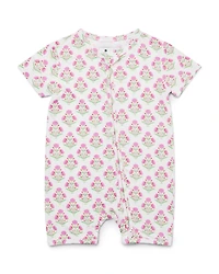 Motette Baby Girls Pink Posy Bamboo Sleeper
