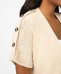 Melissa Paige Women's Button Shoulder Cardigan, Macy's Exclusive