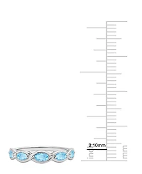 Macy's Amethyst (1/3 ct. t.w.) Ring Sterling Silver (Also Available Multi-Stones)