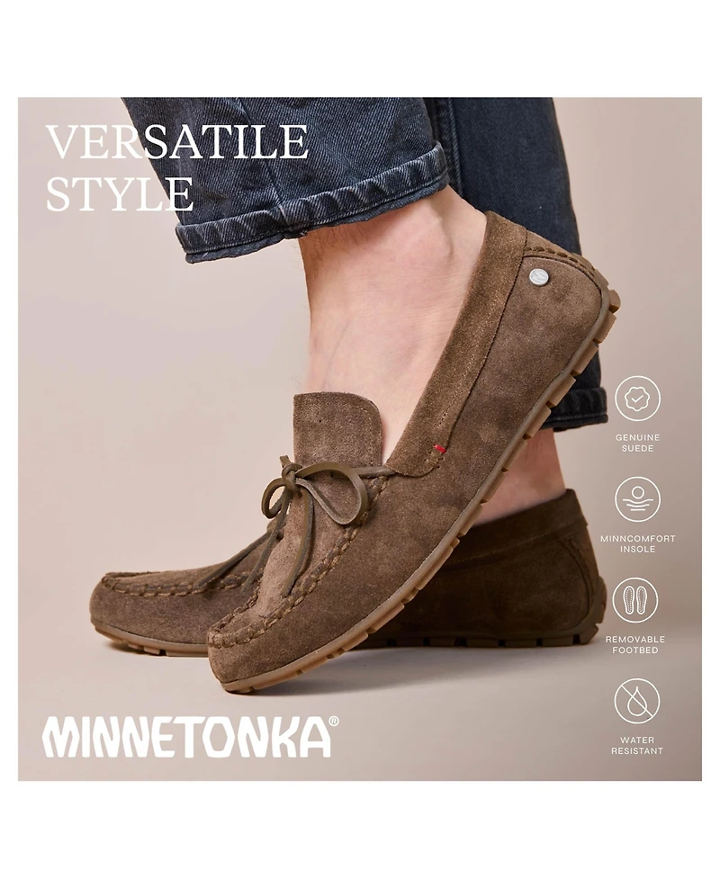 Minnetonka Men's Suede Loafer Moc