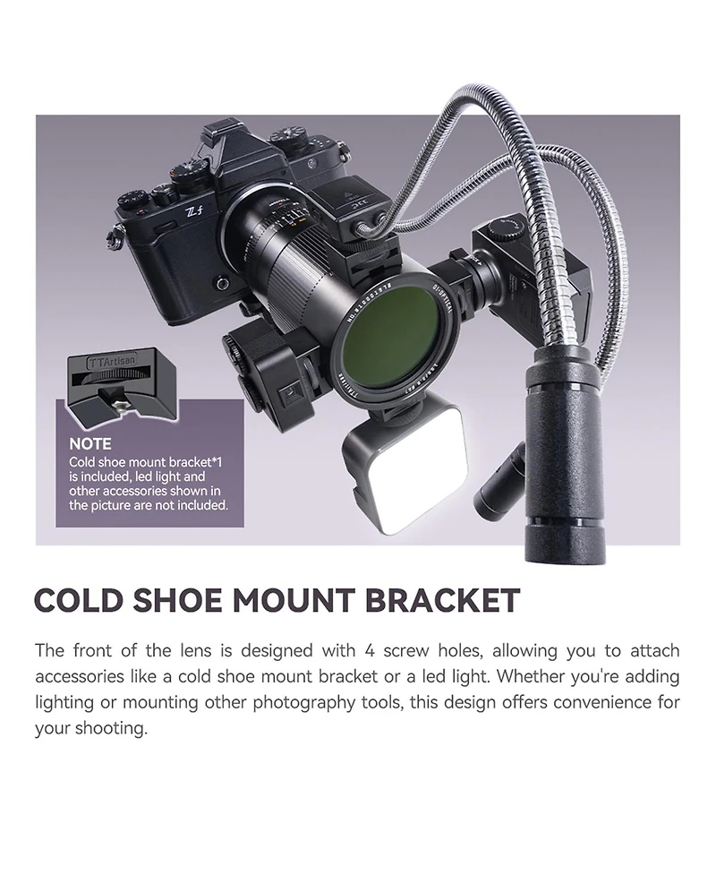 TTArtisan 100mm f/2.8 2X Macro Mirrorless Lens