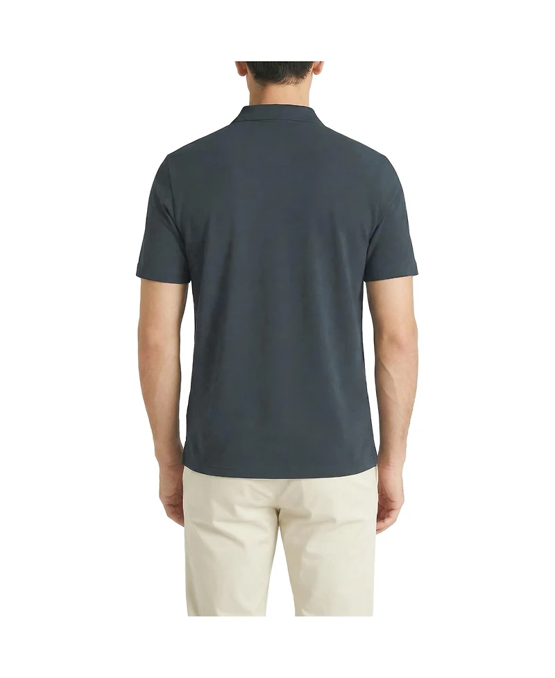 Level 7 Men's Office-Leisure Collection Seamless Polo Shirt Slim Fit