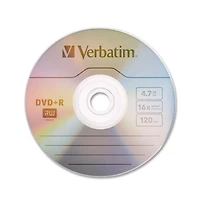Verbatim 95033 4.7 Gb 16x Spindle Dvd+R Recordable Disc - (25/Pack