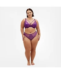 City Chic Women's Tara Plunge Contour Bra