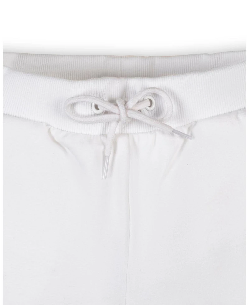 Hope & Henry Girls Pull-On Organic French Terry Shorts