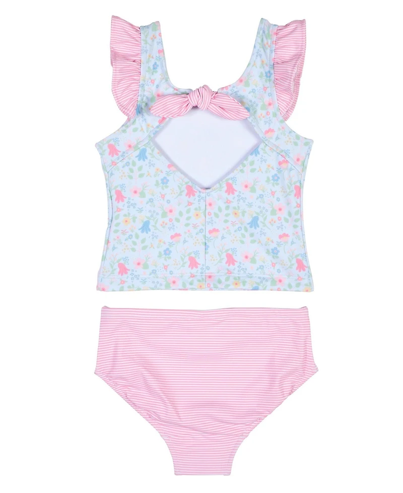 Florence Eiseman Big Girls Floral Print Tankini