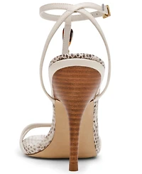Steve Madden Women's Frenzi Novelty T-Strap Stiletto Heel Dress Sandals