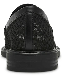 Steve Madden Women's Madison Mesh Block Heel Loafer