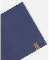 Deux par Deux Baby Unisex Stretch Jersey Neck Tube Navy Blue