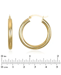 Macy's Hoop Earrings in 10k Yellow Gold