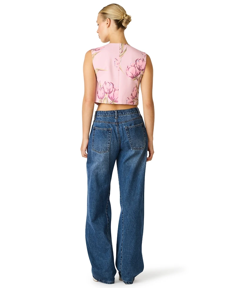 Steve Madden Women's Raleen V-Neck Vest