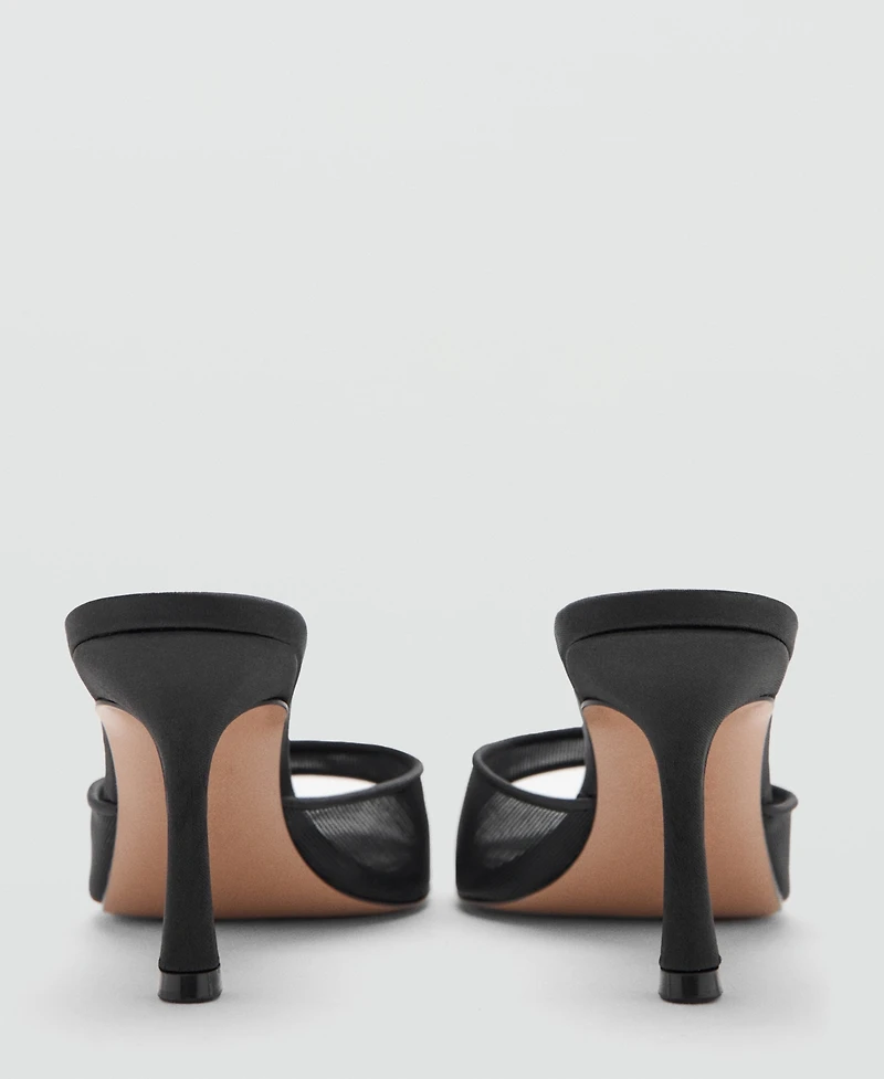 Mango Women's Pointed-Heel Sandals