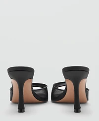 Mango Women's Pointed-Heel Sandals