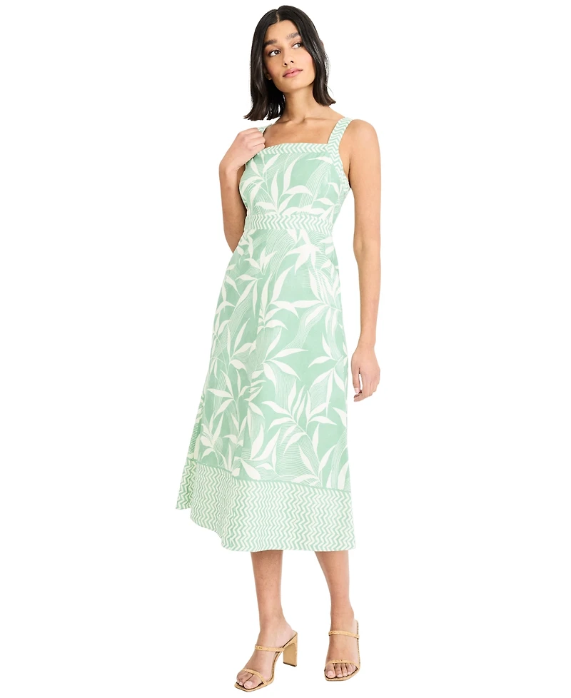 Maggy London Women's Sleeveless Midi Dress