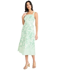 Maggy London Women's Sleeveless Midi Dress