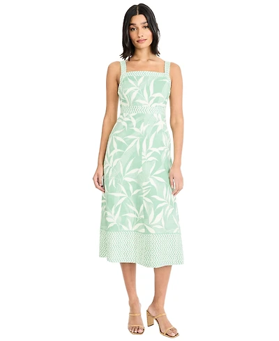 Maggy London Women's Sleeveless Midi Dress
