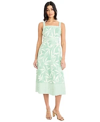 Maggy London Women's Sleeveless Midi Dress