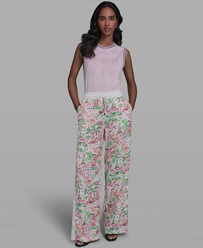 Karl Lagerfeld Paris Petite Full Length Pants