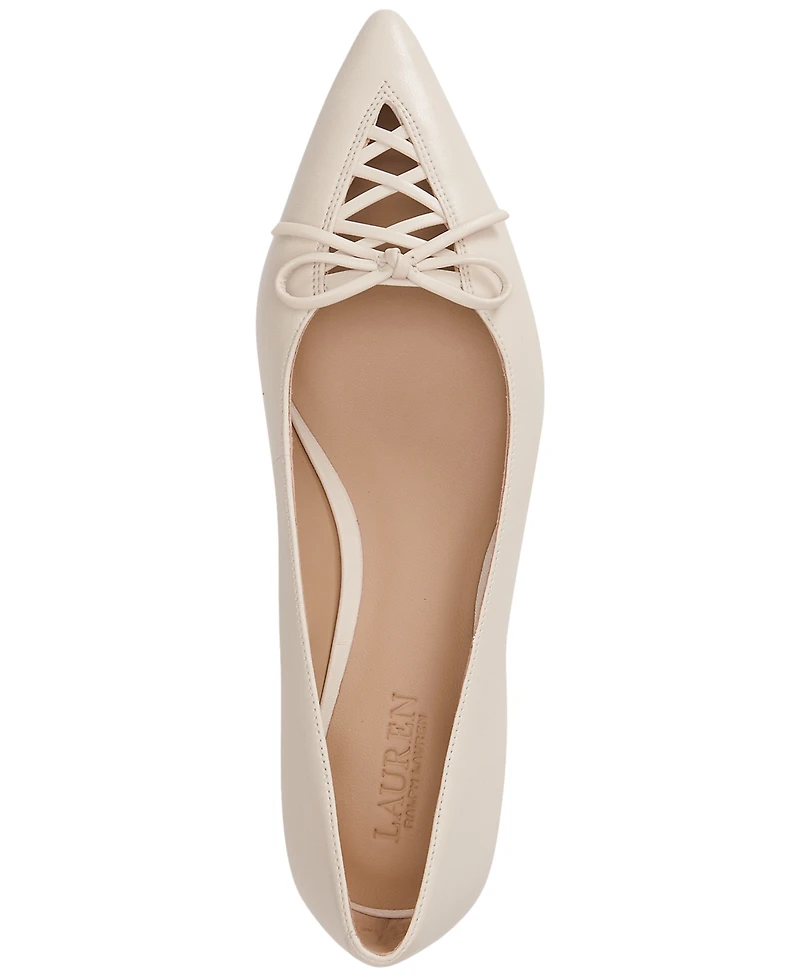 Lauren Ralph Women's Londyn Slip-On Ballet Flats