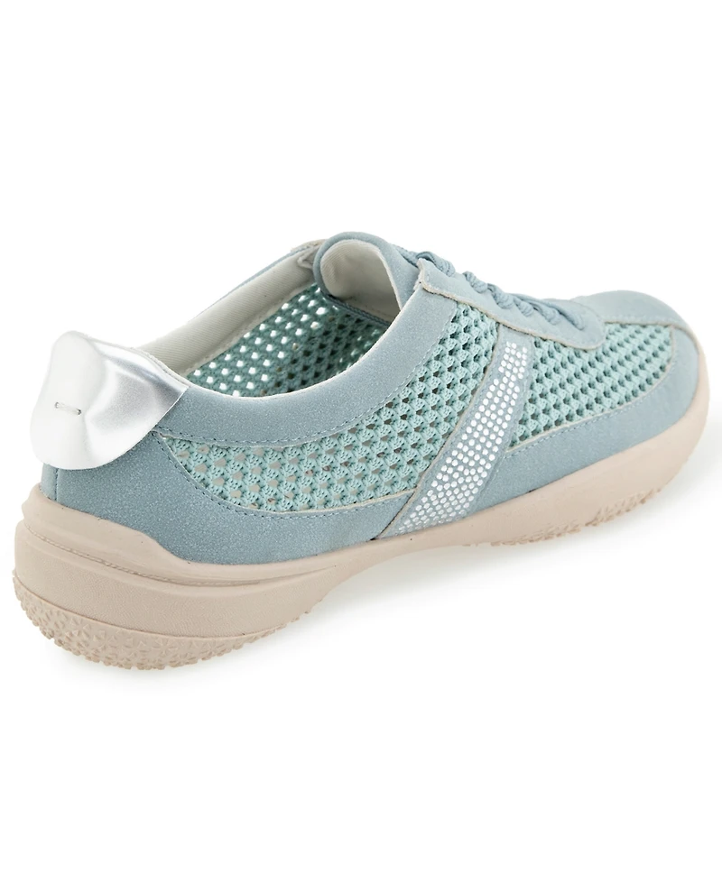 Jbu Women's Dion Round Toe Casual Sneakers