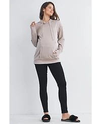 Hello Miz Maternity Casual Nursing Hoodie Sweatshirt