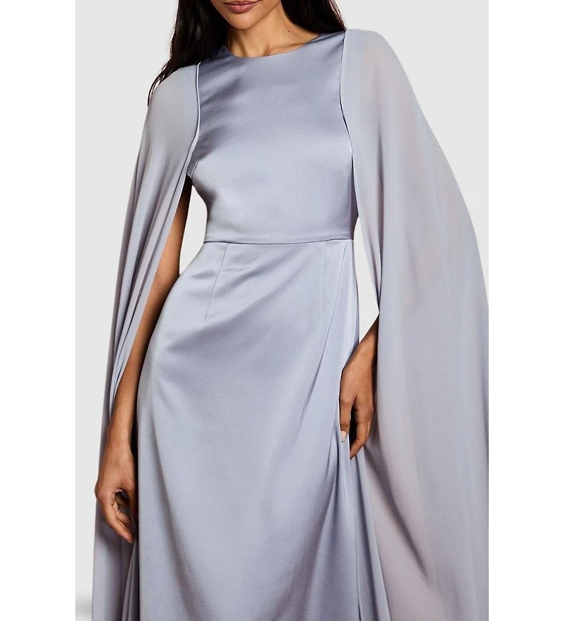 Coast Women's Sleeveless Cape Maxi Dress