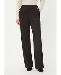 Olsen Women's Sparkle Knit Pull-On Trouser.