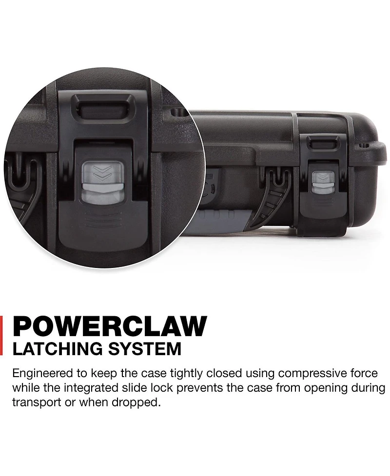 Nanuk 909 Waterproof Hard Case with Foam Insert for GoPro Hero 9 and 10