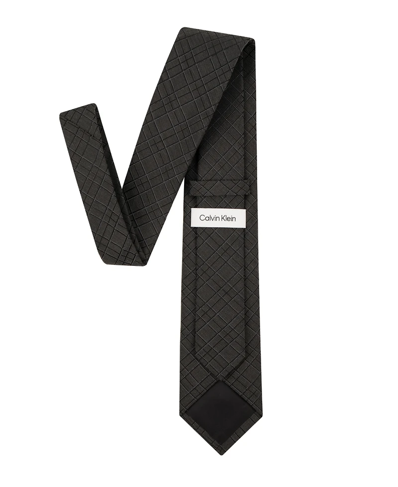 Calvin Klein Men's Larson Plaid Tie