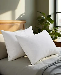 Unikome White Goose Feather & Down 2-Pack Pillows