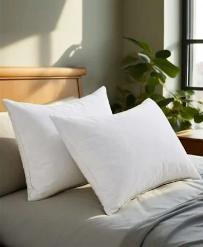 Unikome White Goose Feather Down 2 Pack Pillows