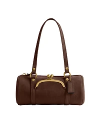 Coach Originals Kisslock Small Zip-Top Barrel Bag