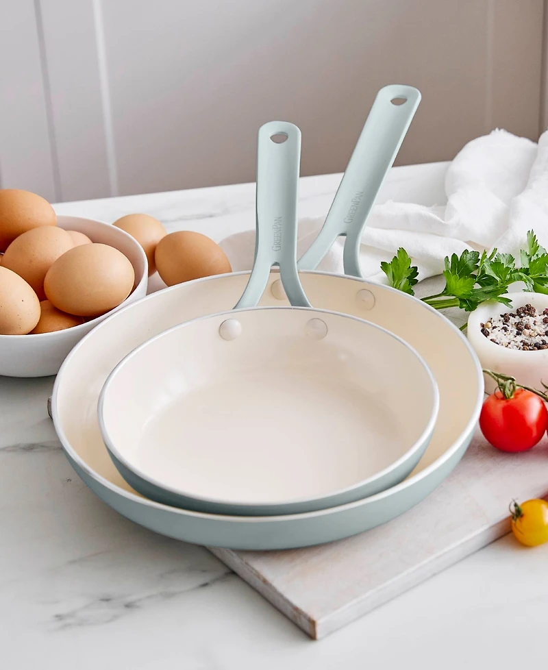 GreenPan Nova Gallery Ceramic Nonstick 2-Piece Frypan Set
