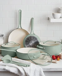 GreenPan Nova Gallery Ceramic Nonstick 10-Piece Cookware Set
