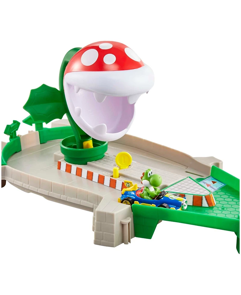Hot Wheels Mario Kart Piranha Plant Track Playset
