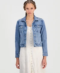 Lucky Brand Women's Tomboy Denim Trucker Jacket