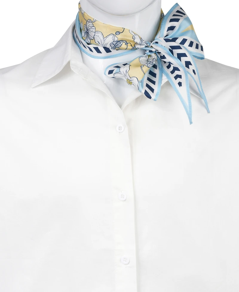 Bespoke Fashion Women's Ditsy Floral Diamond Scarf