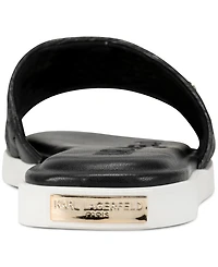 Karl Lagerfeld Paris Women's Carenza Atelier Slide Flat Sandals