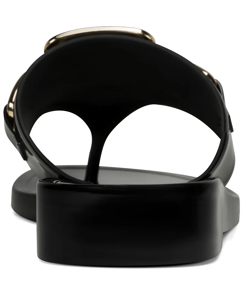 Karl Lagerfeld Paris Women's Vardice Slip-On Flat Thong Sandals