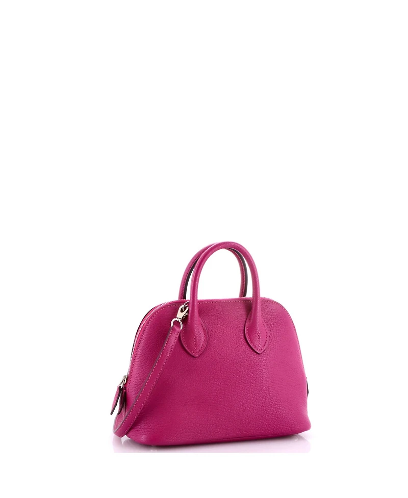 Pre-Owned HERMES Mini Bolide 1923 Bag Chevre Mysore