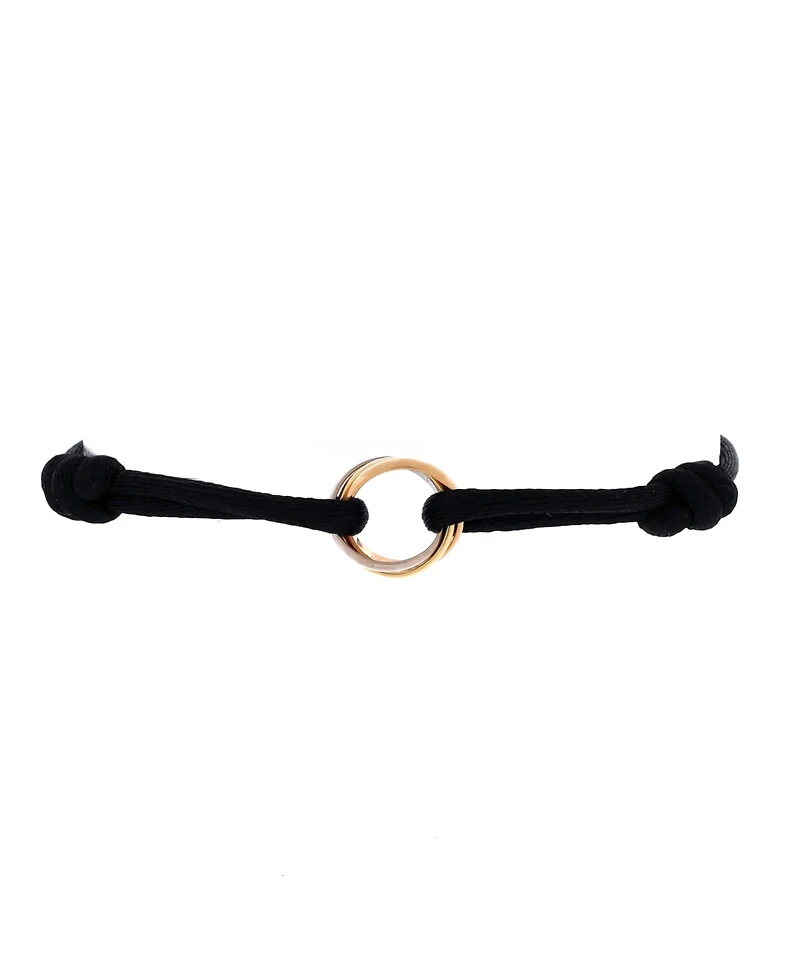 Pre-Owned Cartier Trinity On Cord Bracelet