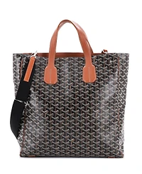 Pre-Owned Goyard Voltaire Iii Tote Coated Canvas