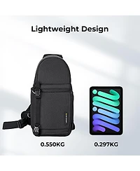 K&F Concept 10L Camera Sling Bag for Dslr/Slr Cameras