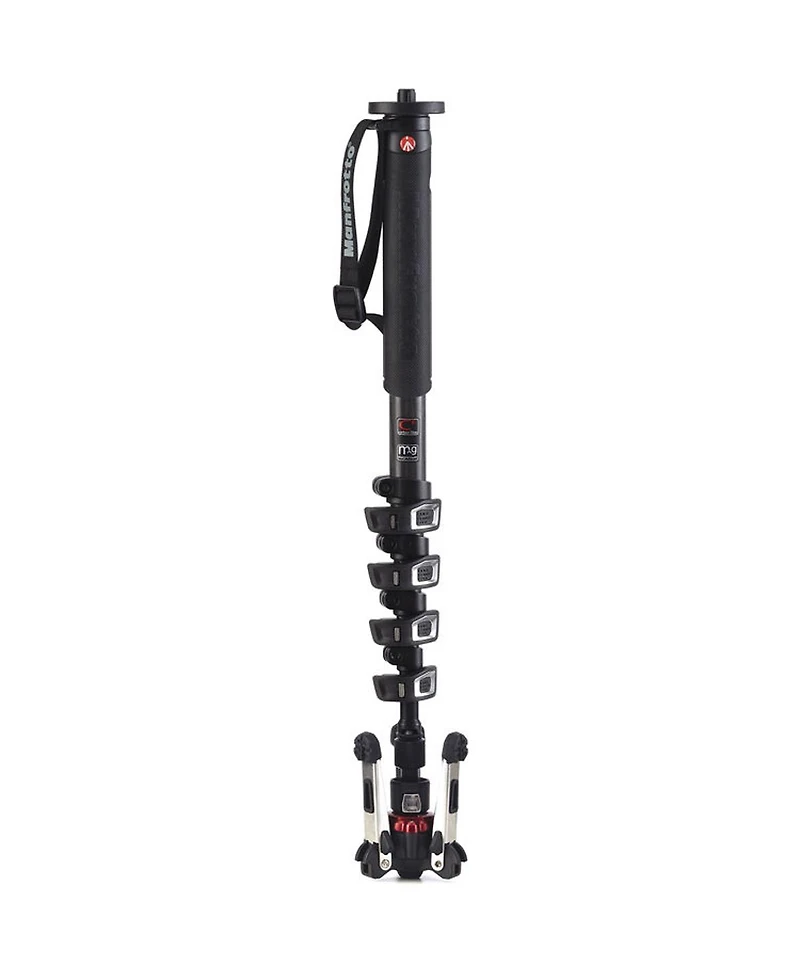 Manfrotto Xpro Monopod+ 5-Section Carbon Fiber Video Monopod