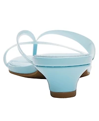 Dv Dolce Vita Women's Bex Jelly Strappy Thong Block Heel Sandals